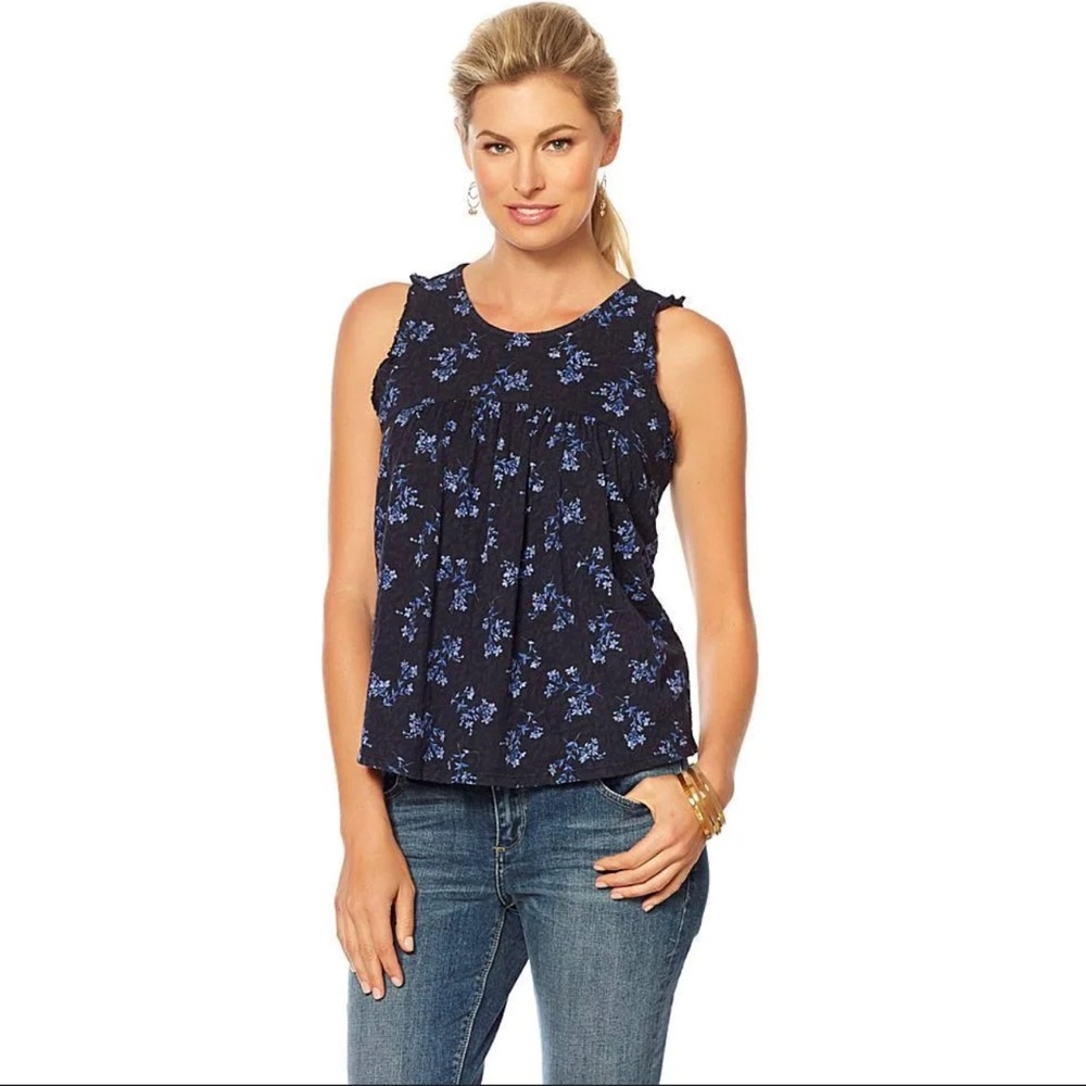 Lucky Brand Boho Sleeveless Top